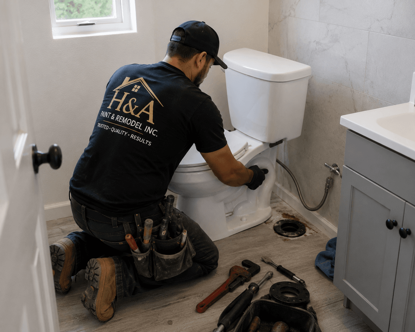 Toilet Installation